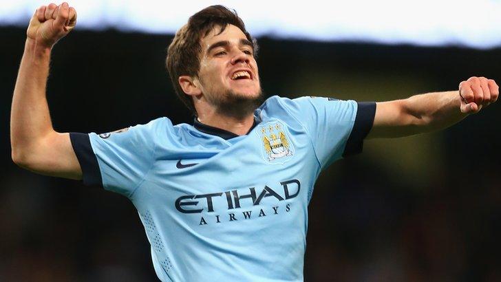 Jose Pozo of Manchester City