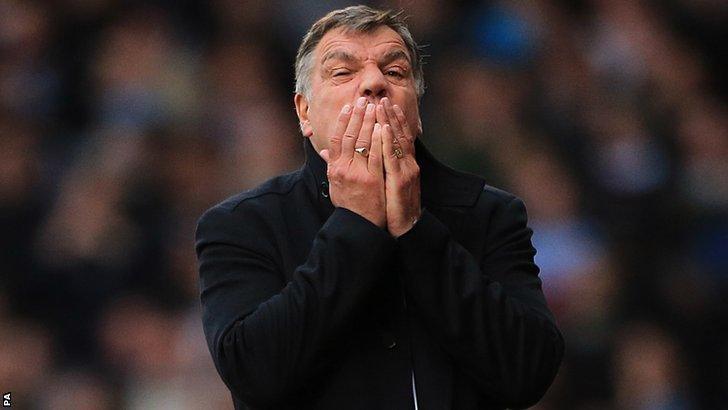 West Ham United manager Sam Allardyce