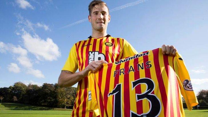 New Partick Thistle signing Frederic Frans