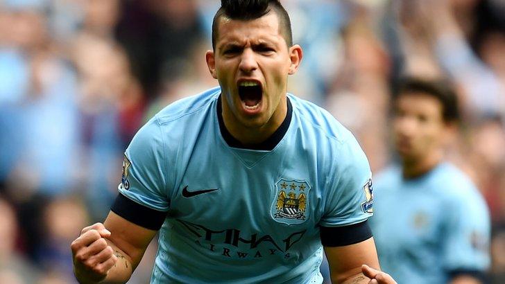 Sergio Aguero of Manchester City