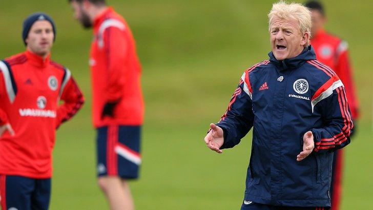 Scotland manager Gordon Strachan