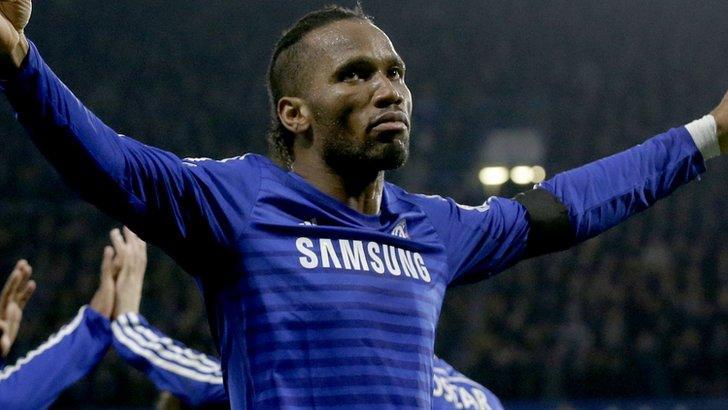 Didier Drogba of Chelsea