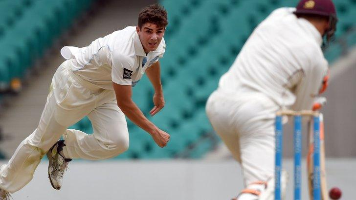 Sean Abbott in action for New South Wales