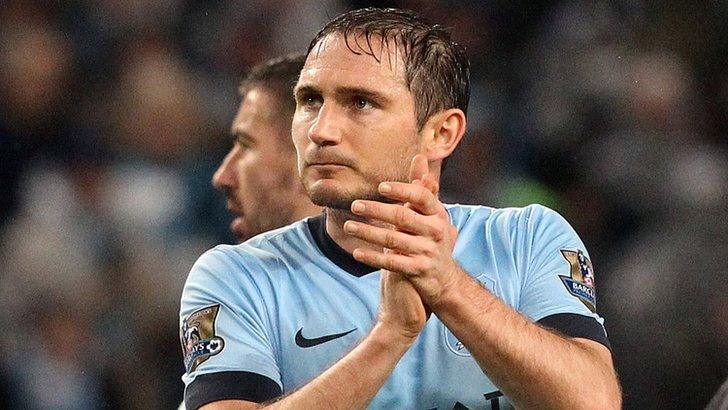 Manchester City midfielder Frank Lampard