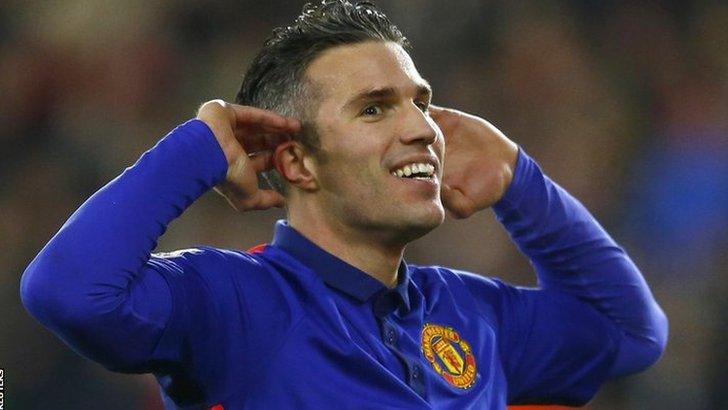 Manchester United striker Robin van Persie