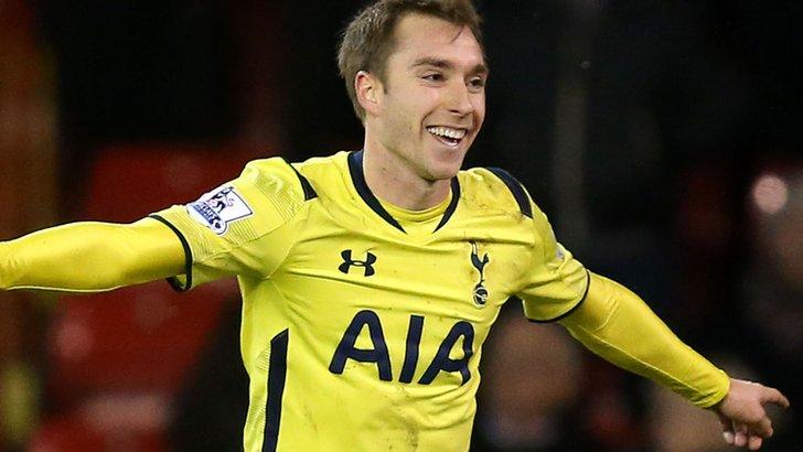 Tottenham's Christian Eriksen