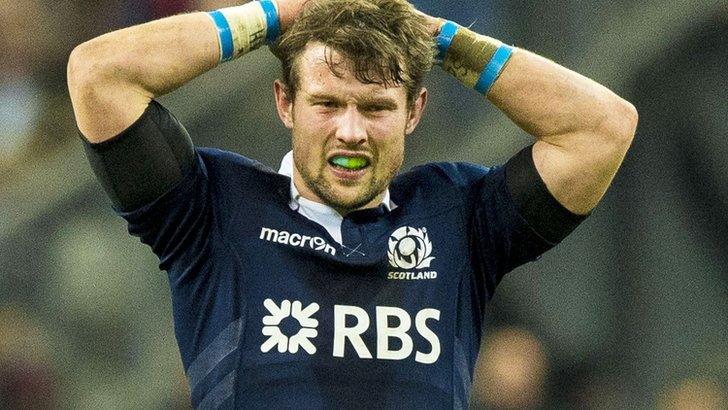 Scotland centre Peter Horne