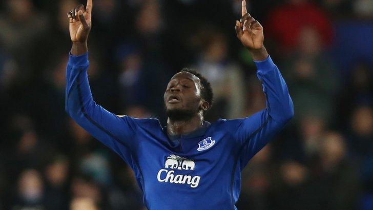 Everton forward Romelu Lukaku