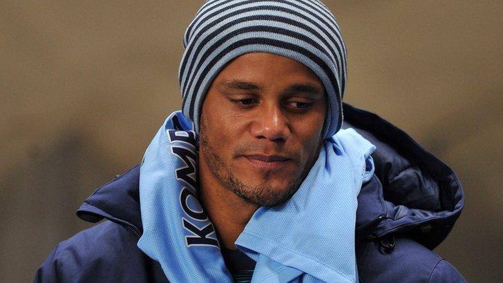 Manchester City defender Vincent Kompany