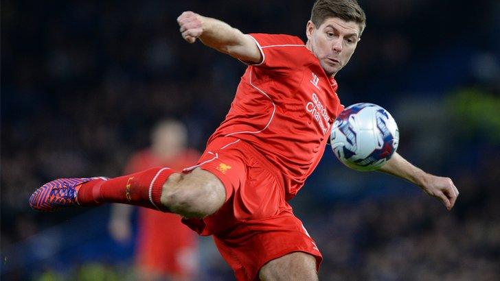 Liverpool captain Steven Gerrard