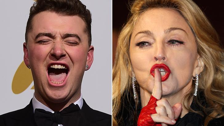 Sam Smith and Madonna