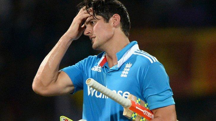 England's Alastair Cook