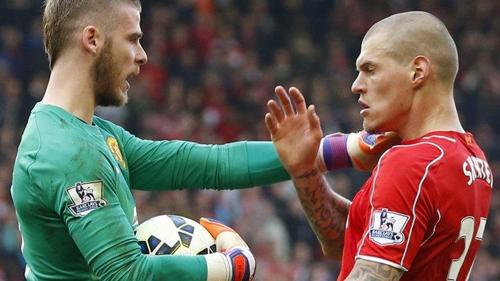 Martin Skrtel and David De Gea