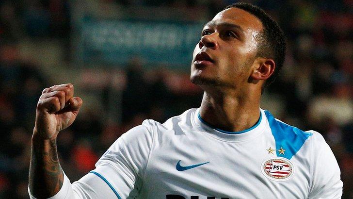 PSV Eindhoven forward Memphis Depay