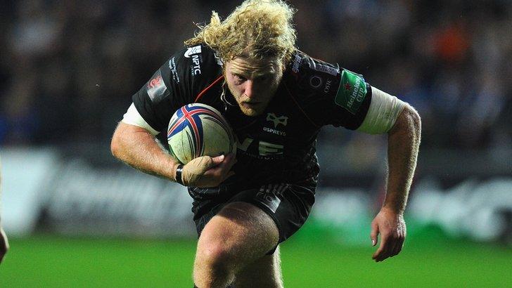 Wales and Ospreys prop Duncan Jones