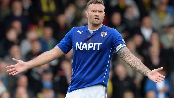 Chesterfield captain Ian Evatt