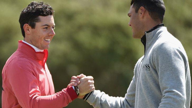 Rory McIlroy and Martin Kaymer