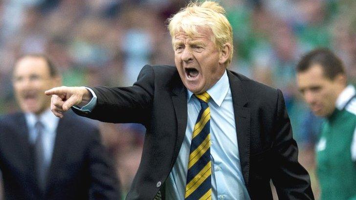 Scotland manager Gordon Strachan