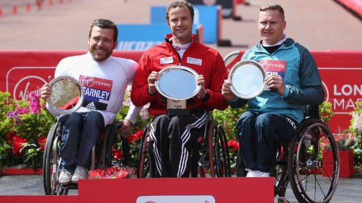 men's wheelchair race