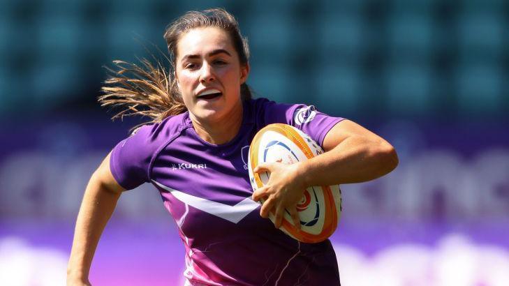 Bo Westcome Evans carries the ball