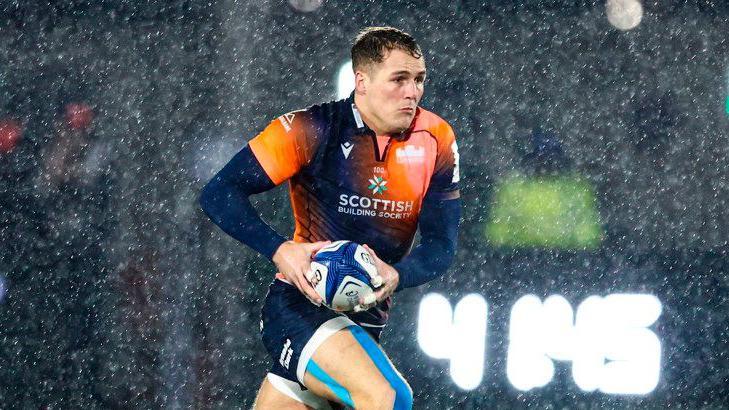 Edinburgh winger Duhan van der Merwe