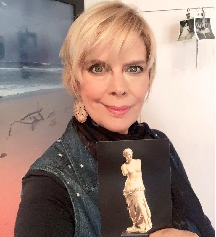 "The card I chose is of the Venus de Milo. Dr. Ford is my current "Venus de Milo," strong, beautiful, enduring and inspirational."