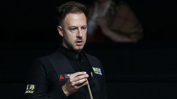 Judd Trump looks on during his semi-final win over Wu Yize at the 2026 Shanghai Masters