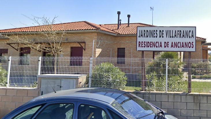 A street view image of the retirement home in Villafranca de Ebro