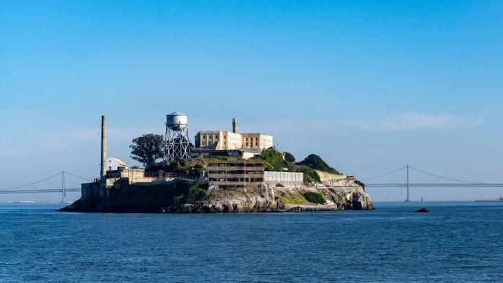 Alcatraz prison island