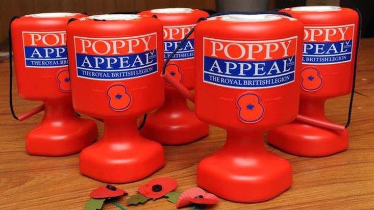 Poppy collection tins