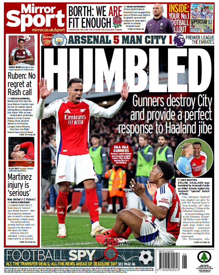 Mirror back page