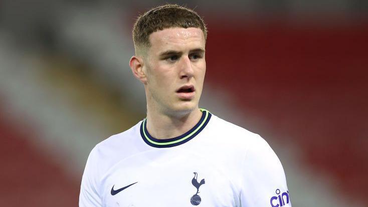 Alfie Dorrington in Spurs colours 