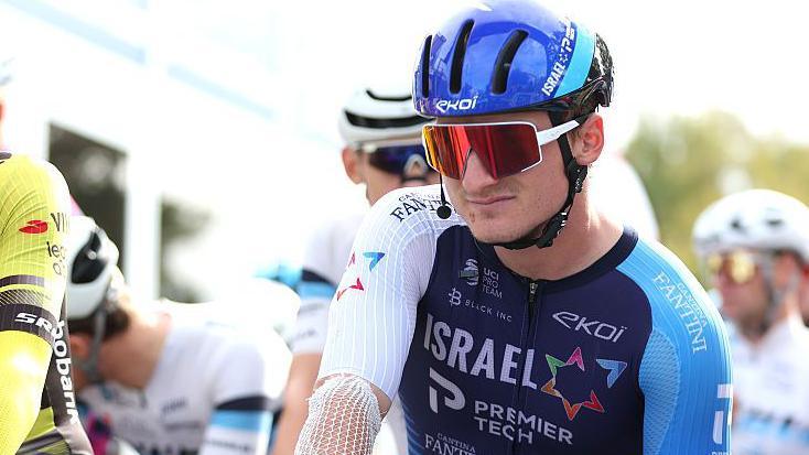 Israel-Premier Tech rider Riley Pickrell at the Grand Prix des Isburgues