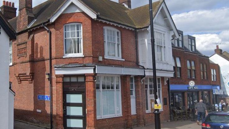 Former Lloyds Bank in Billericay High Street