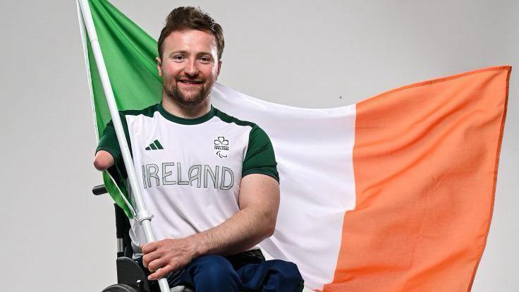 Colin Judge will carry Ireland's flag at the Paralympics opening ceremony on Wednesday along with athlete Orla Comerford