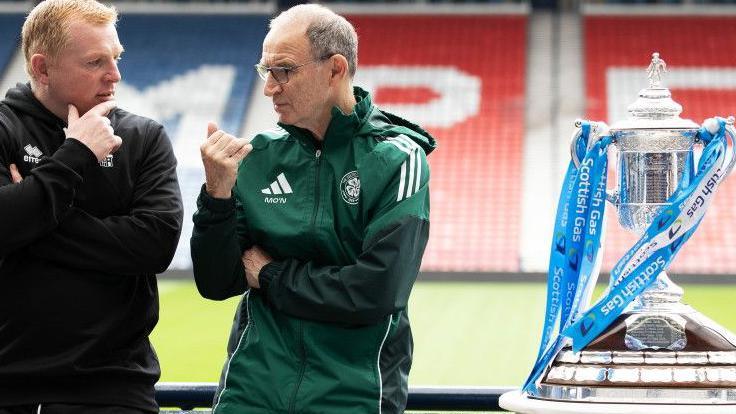 Neil Lennon and Martin O'Neill