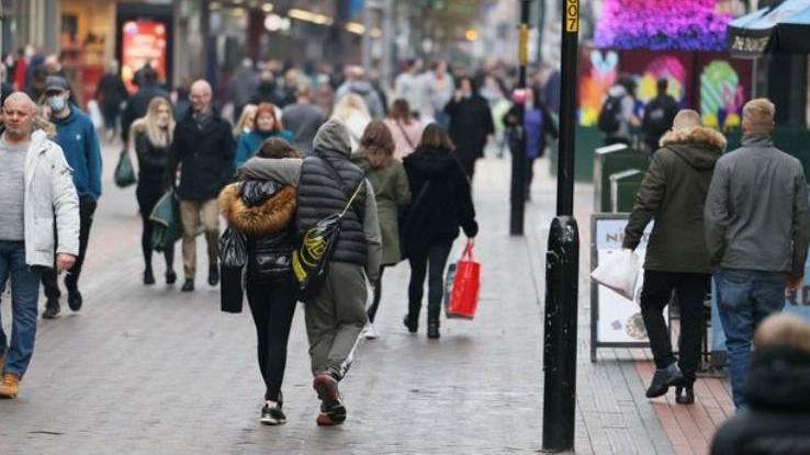 Shoppers in Middlesbrough