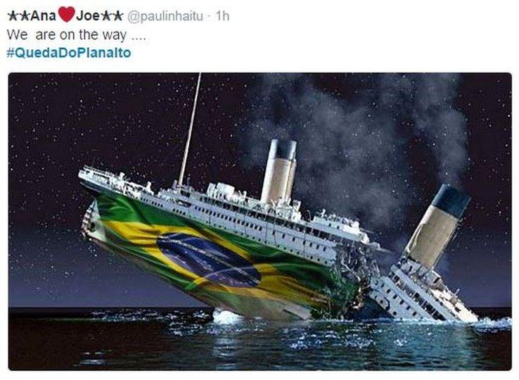 Brazil as Titanic