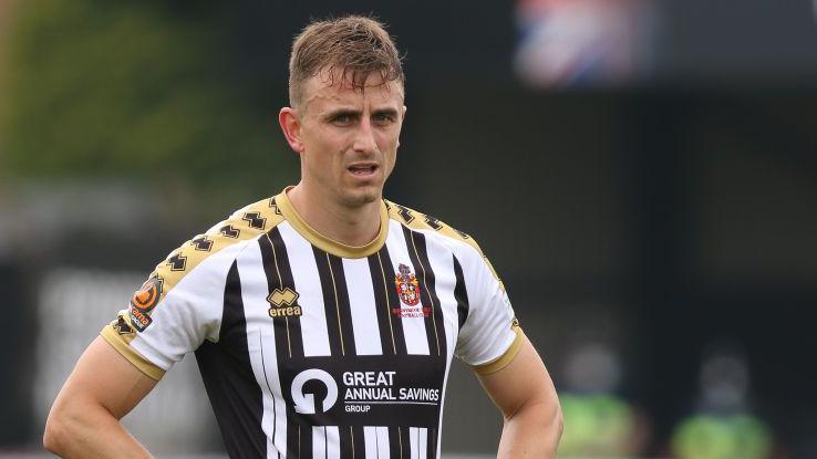 Glen Taylor playing for Spennymoor