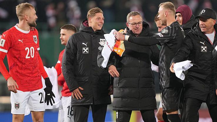 Austria celebrate qualification