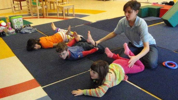 Children attending the Rainbow Centre's Saturday club