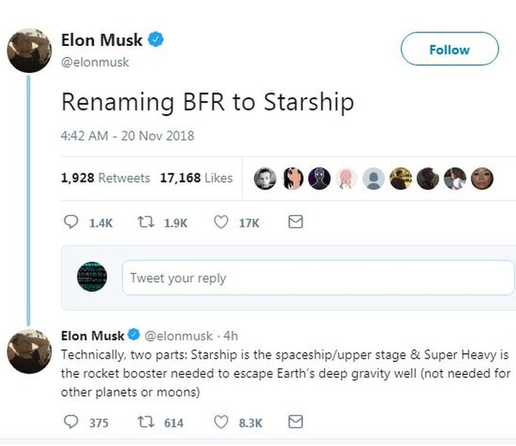 Elon Musk tweet