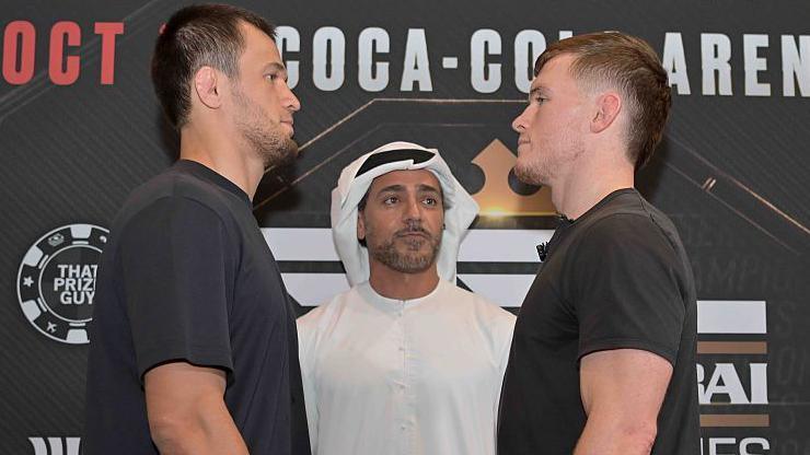 Paul Hughes and Usman Nurmagomedov