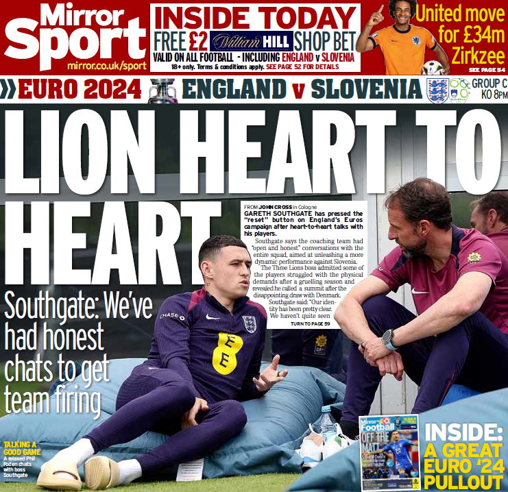 Mirror back page