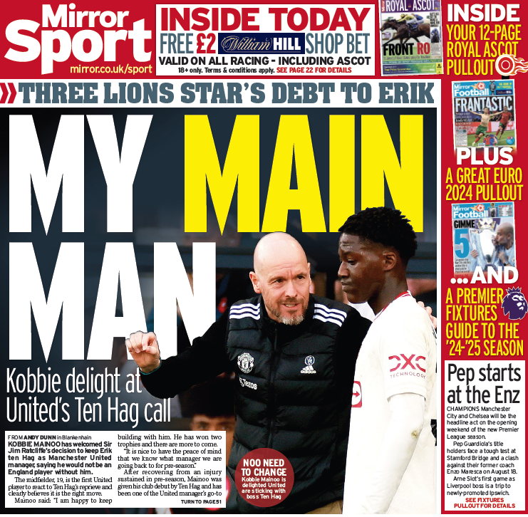 Mirror back page