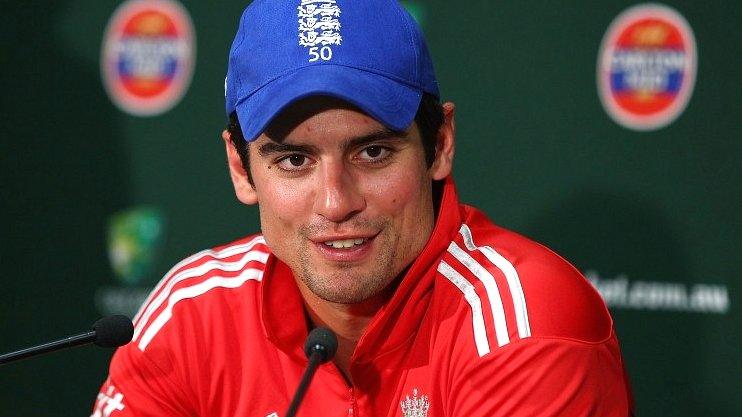 England captain Alastair Cook