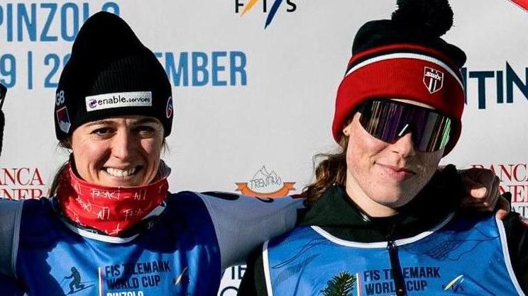 Jasmin Taylor (left) with Goril Strom Eriksen