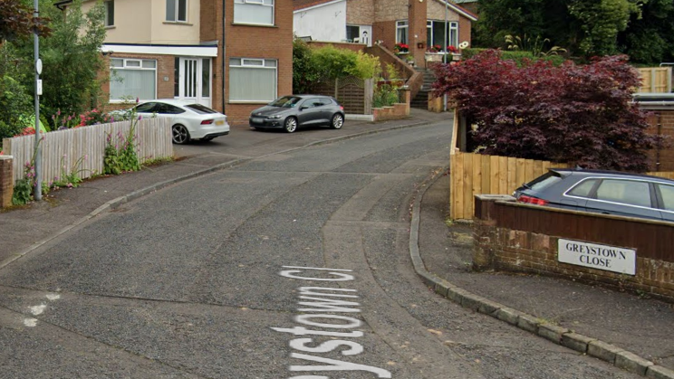 Greystone close in south belfast, where the alleged crime took place