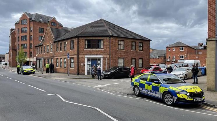 Protests have been staged at the centre in Loughborough since campaigners heard about people being detained inside