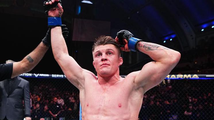 Caolan Loughran following his win over Angel Pacheco in March